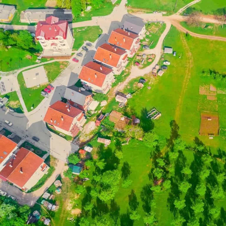 Drone aerial photography London property